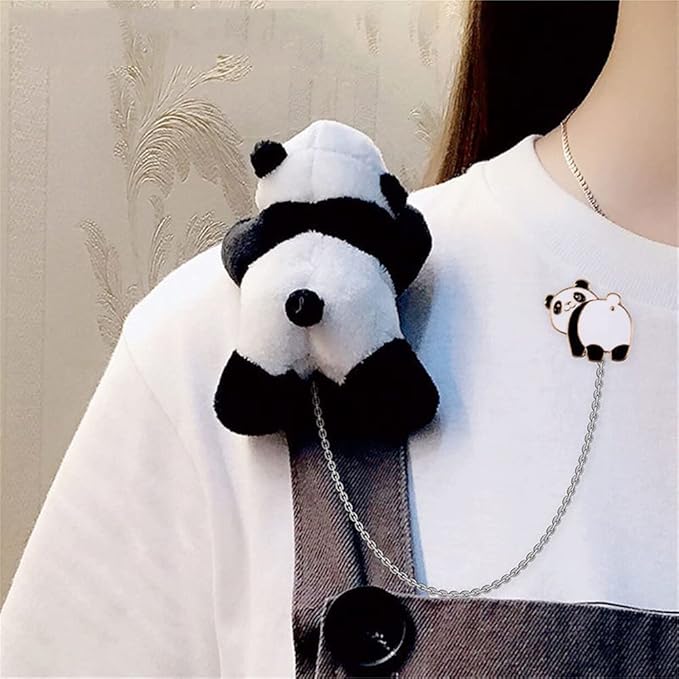 Doll brooch plush accessory pendant pin