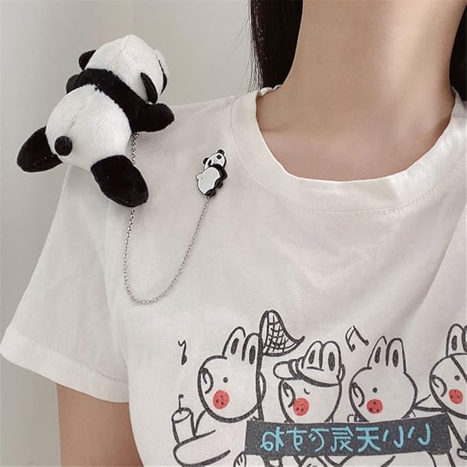 Doll brooch plush accessory pendant pin