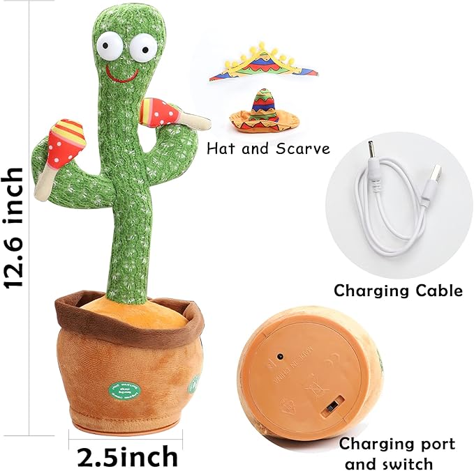 Dancing and Singing Cactus Toy