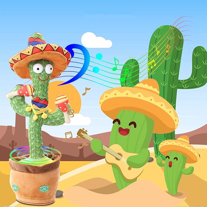 Dancing and Singing Cactus Toy