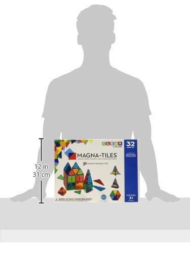 MAGNA-TILES Classic 32-Piece Magnetic Construction Set