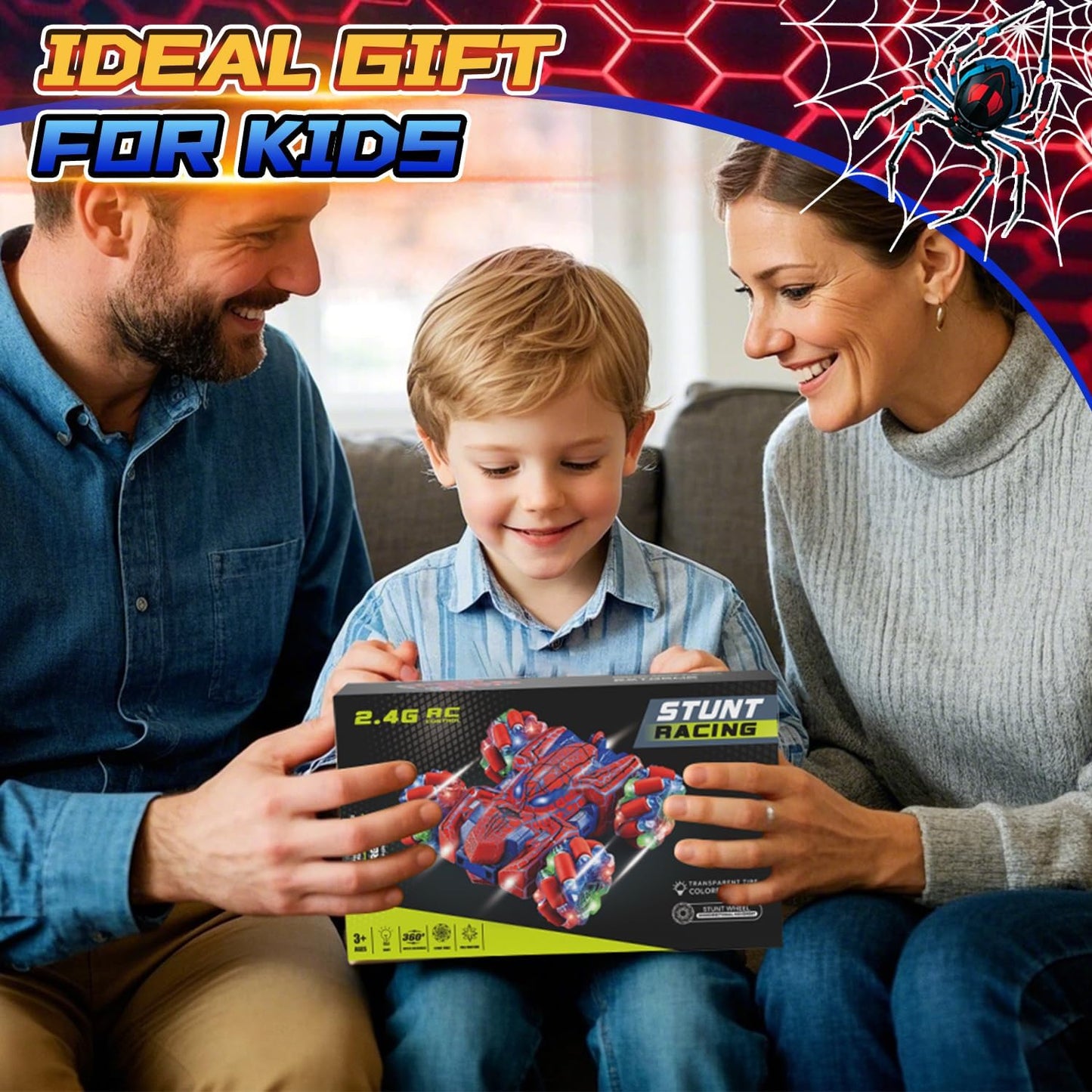 Spider Gesture Sensing Remote Control Car