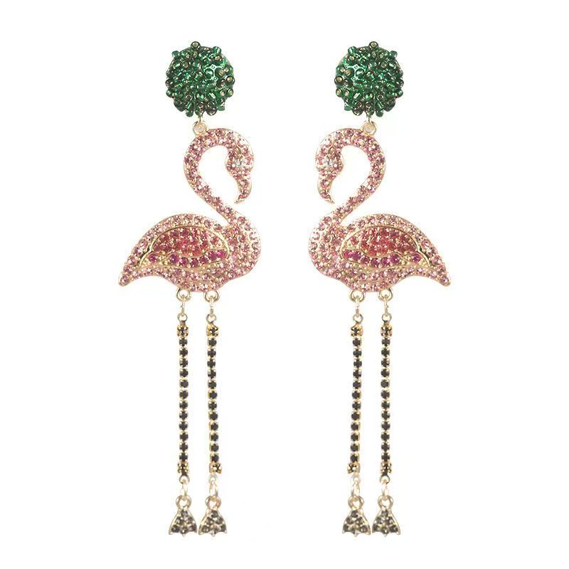 Scarlet Ibis Earrings